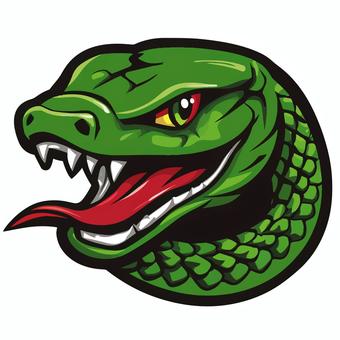 Cool looking snake, green 7, snake, have been, years, JPG, PNG and AI