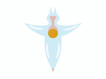 クリオネ（ハダカカメガイ） クリオネ,ハダカカメガイ,海洋生物,生き物,一匹,シンプル,ベクター,イラストのイラスト素材