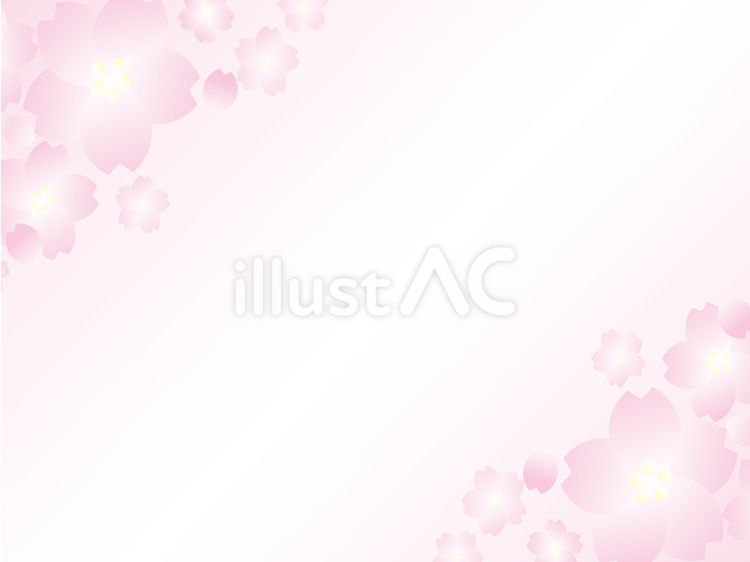 桜フレーム4 桜,フレーム,春のイラスト素材