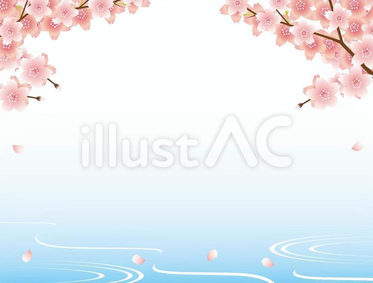 花筏イラスト／無料イラストなら「イラストAC」