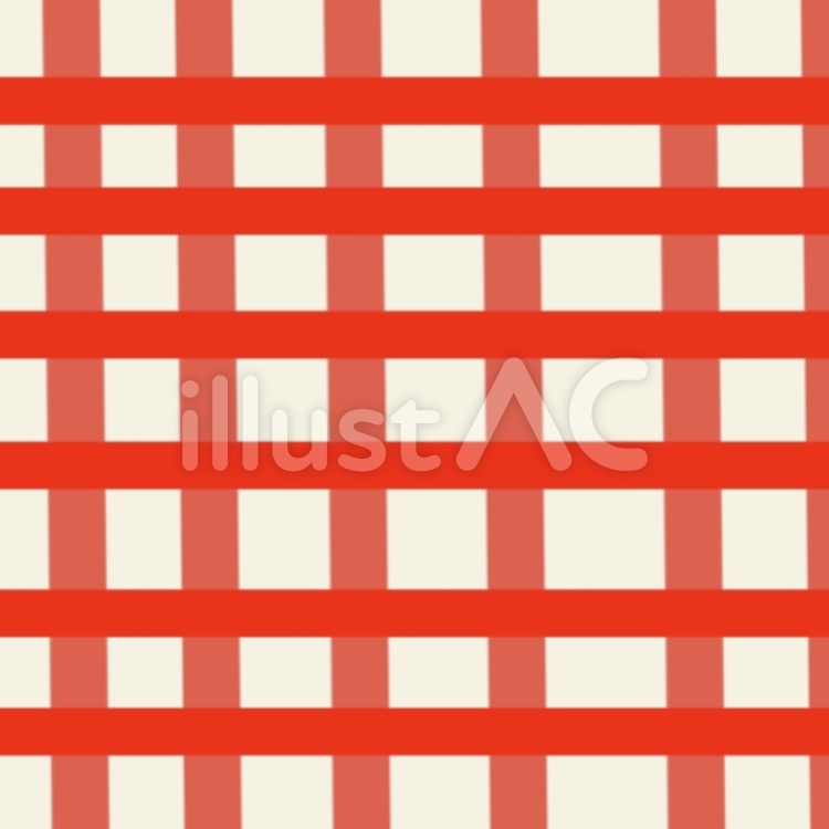 girly check red レトロ,チェック,ガーリーのイラスト素材