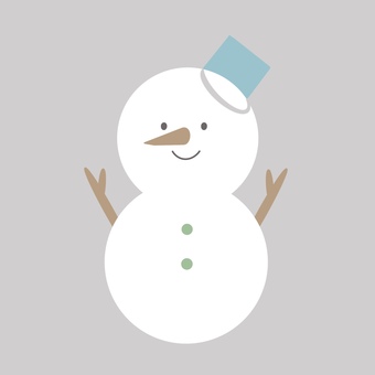 雪だるま 雪だるま,スノーマン,雪あそび,ゆきだるま,雪遊びのイラスト素材