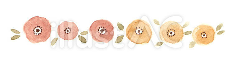 お花　装飾 花,フラワー,装飾のイラスト素材
