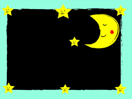 Star and moon Star and moon