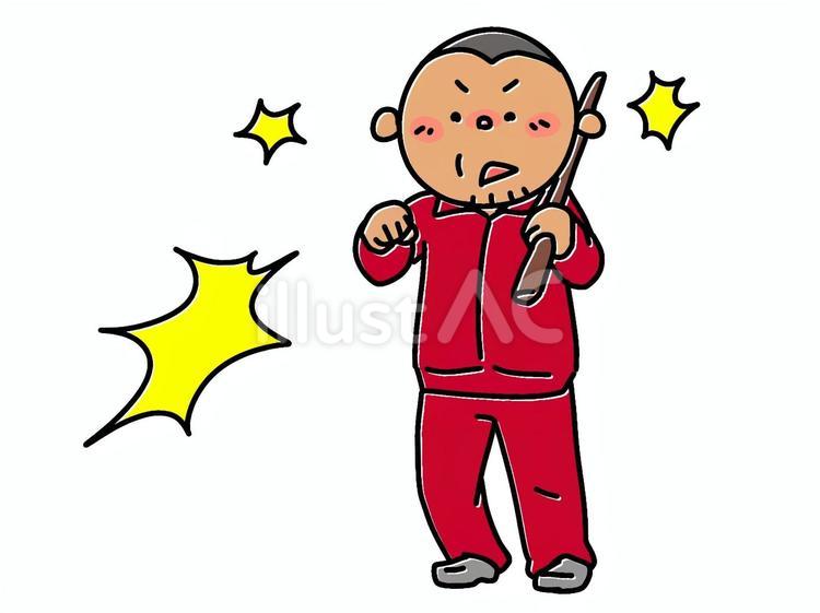 木刀を持った男性 木刀,男性,大人のイラスト素材