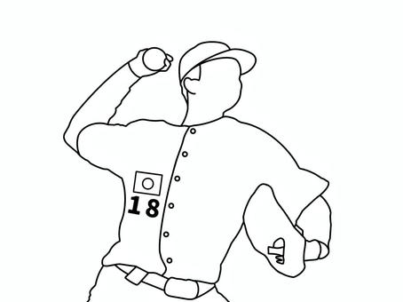 ワールドベースボール ワールドベースボール,世界,野球,スポーツ,球技,ベースボール,人,人物,選手,アスリートのイラスト素材