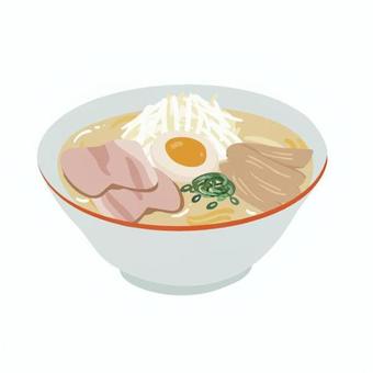 牛骨ラーメン 小学校,中学校,高校,教材,授業,社会,牛骨ラーメン,鳥取県,ラーメン,郷土料理のイラスト素材