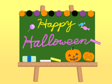 ハロウィンのボード