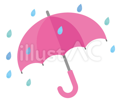 傘と雨粒3