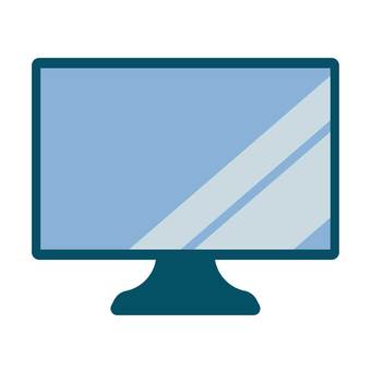 Desktop PC, computer, pc, display, JPG, PNG and EPS