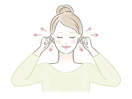 Illustration, beauty, female, ear, 