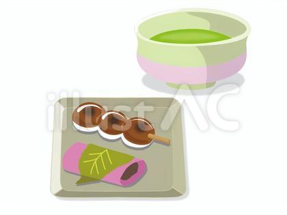 お茶と和菓子