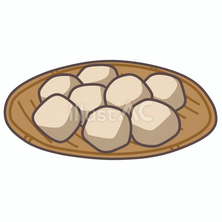 皮むき里芋 里芋,皮むき,野菜のイラスト素材