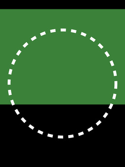 緑と黒の幾何学的な抽象背景 抽象的,背景,フレーム,幾何学,円,サークル,縦,破線,ドット,緑のイラスト素材