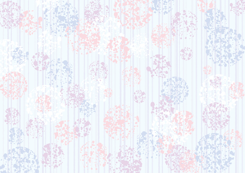 爽やかな水色和風背景 和風,和柄,日本,模様,筆,筆書き,手書き風,水彩,丸い,円のイラスト素材