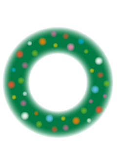 Christmas wreath, christmas, lease, green, JPG, PNG and AI