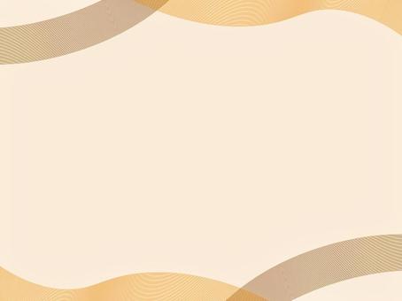 ベージュの波ライン背景 ベージュの波ライン背景 背景,ベージュ,ゴールド,波,ライン,曲線,優しい,柔らか,上品,ナチュラルのイラスト素材
