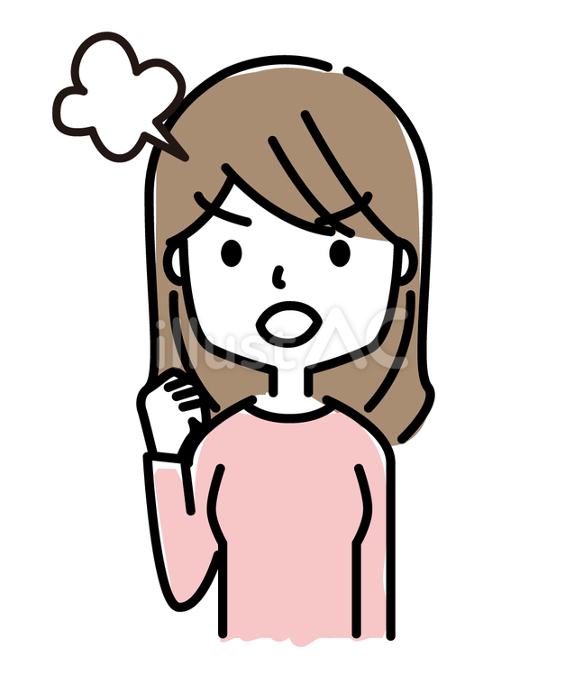 女性-怒るイラスト - No: 26496434｜無料イラスト・フリー素材なら「イラストAC」