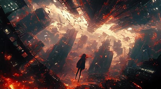 大崩壊都市の少女3