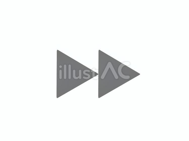 早送りのマーク 早送り,マーク,dvdのイラスト素材