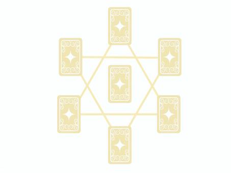 Illustration, tarot, spread, divination, 