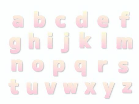 Illustration, alphabet, romaji, english, 