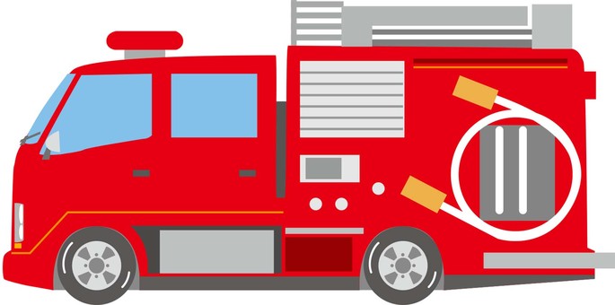 特殊車両003 特殊車両003 消防車,特殊車両,緊急車両,火災,車イラストのイラスト素材