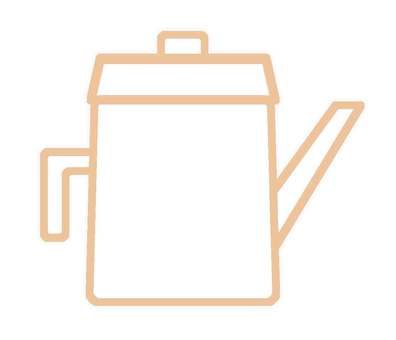 シンプルなポット シンプルなポット ポット,お湯,湯沸かし,熱湯,沸騰,電化製品,家電,電力,電気,調理のイラスト素材