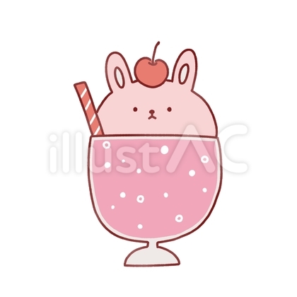 うさぎクリームソーダ