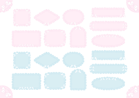 Illustration, disegnato a mano, fronzolo, telaio, 