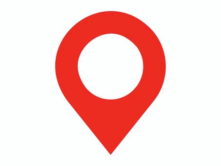 丸っこいマップピン かわいい,ベクター,ポップ,マップピン,マップポインター,地図,マップ,ピン,位置,現在地のイラスト素材