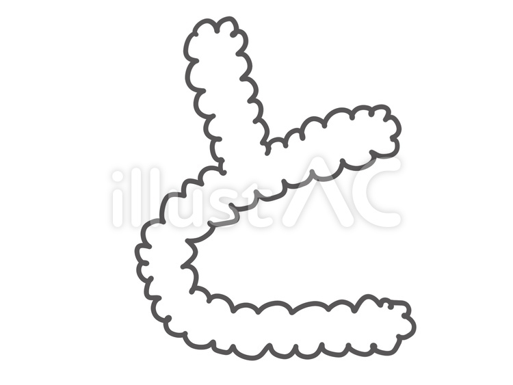 モコモコ　文字　と　 もこもこ,文字,ひらがなのイラスト素材