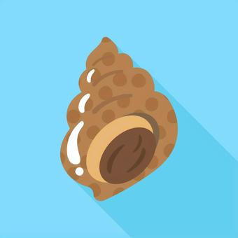 つぶ貝 つぶ貝,貝類,海の幸,食品,食材,食べ物,イラスト,素材のイラスト素材