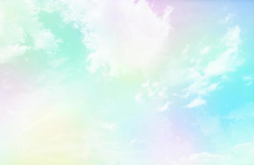 Rainbow cloud background 0521, JPG, PNG and AI Rainbow cloud background 0521, , JPG, PNG and AI