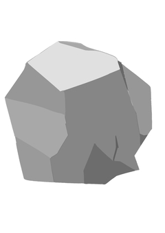 岩石 岩石 岩石,石,岩,隕石,落石のイラスト素材