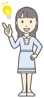  ワンピースお嬢様-481-全身 ピース,お嬢様,女性,女の子,オシャレ,ワンピース,人物,かわいい,喜ぶ,嬉しいのイラスト素材