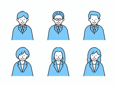 Business icon summary, JPG, PNG and EPS Business icon summary, employee, business, businessman, JPG, PNG and EPS