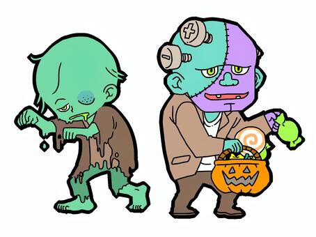 zombie/frankenstein, , JPG and PNG