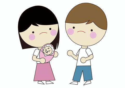 8_people_parents / 嬰兒 / 陰性, 媽媽, 媽媽, 爸, JPG 和 PNG