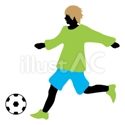 子どもサッカーイラスト No 無料イラストなら イラストac
