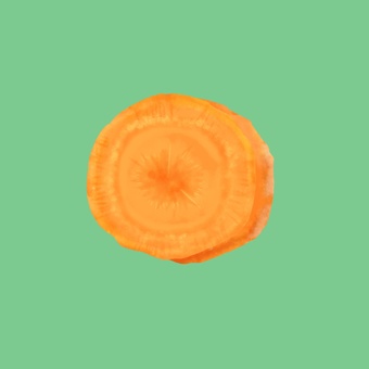 Carrot slices, , JPG and PNG