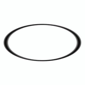 ぷっくりした黒い楕円の3Dフレーム フレーム,飾り枠,3d,立体,楕円,マーク,可愛い,フェミニン,キュート,ぷっくりのイラスト素材