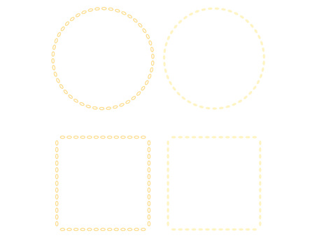 Illustration, pill, circle, four corners, 