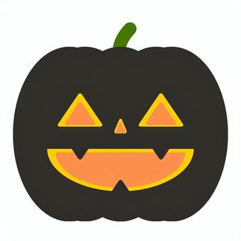 ハロウィンのカボチャ ハロウィン,カボチャ,キャラクター,アイコン,プロフィールアイコン,アバター,シンプル,図形,web,アプリのイラスト素材