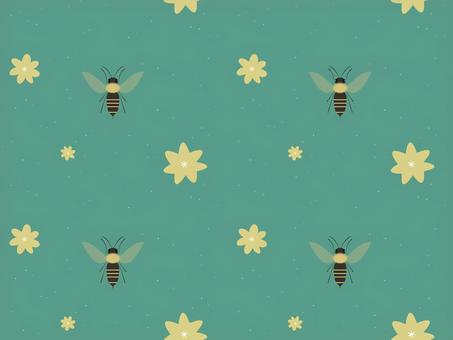 bee 1 pattern, , JPG, PNG and AI