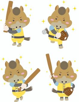 Illustration, horse, baseball, pitcher, 