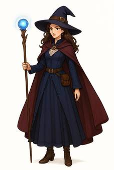 幻想世界の魔法使い