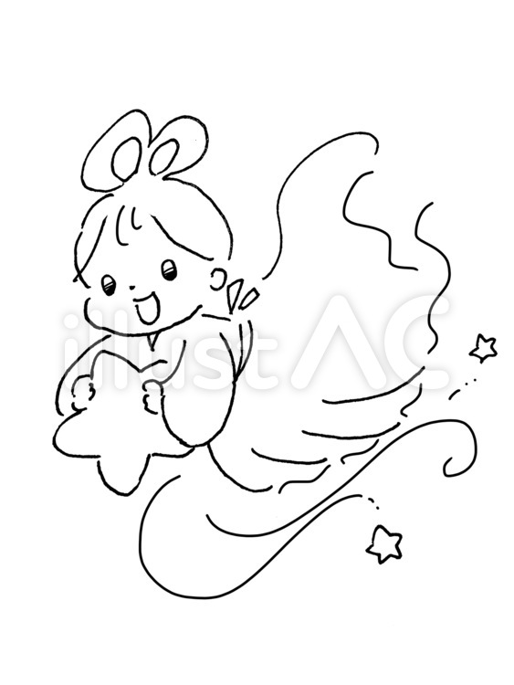 七夕が楽しみな織姫さま 七夕,たなばた,7月7日のイラスト素材
