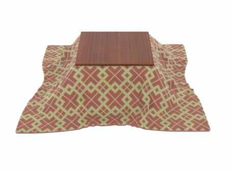 こたつ こたつ,家電製品,電化製品,布団,日本,和,3d,cg,電気こたつ,暖房のイラスト素材