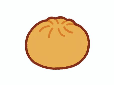 ピザまん ピザまん ピザまん,チーズ,中華まん,食べ物,手書き,生地,ホットスナック,コンビニ,ホカホカ,点心のイラスト素材